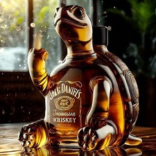 Schildkröte Whisky Flasche