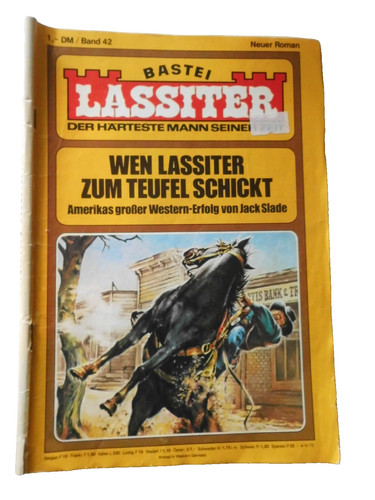 Bastei lassiter western - bastei, roman