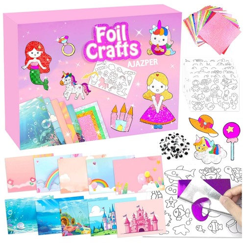 Kunst bastelset kinder folien - kinder,