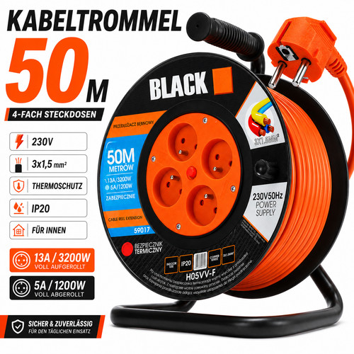 Kabeltrommel 50m
