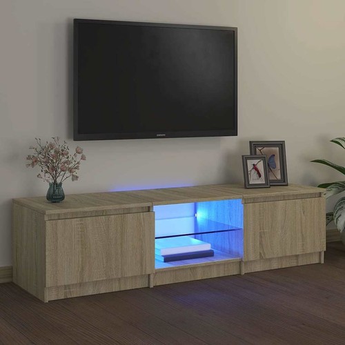 Schrank mit led leuchten - tv,