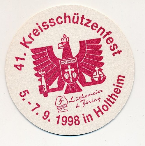 Bierdeckel westheimer brauerei - westheimer,