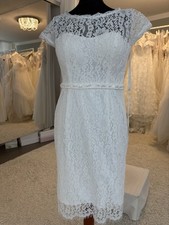 Kurzes Standesamt Kleid 42