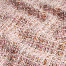 Tweed Bouclé Stoff | Meterware | Mäntel, Röcke, Kleider | 0,5m | hellrosa
