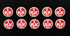 10x 1. FC Kaiserslautern Magnet - 2cm Logo - Fussball - Sportbild #026