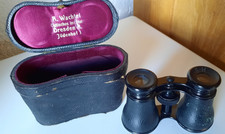 altes antikes Opernglas Optisches Institut A. Wachtel Dresden Jüdenhof mit Etui