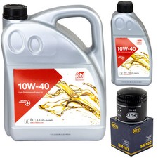 Motoröl Set Febi SAE 10W-40 6