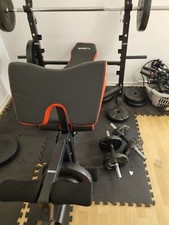 hantelbank mit ablage