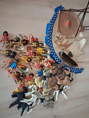 Playmobil western konvolut - playmobil,