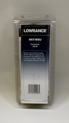 Lowrance skimmer transducer - lowrance, "skimmer"