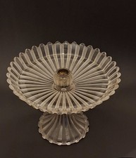 Baccarat Fußschale Pressglas