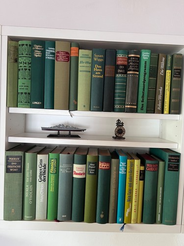 Vintage deko bücher - x,