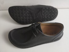 Herren Schuhe Schnürer Mokkasins Footprints by Birkenstock Gr 41 schwarz Leder