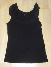 Basic Top mit Rüschen Gr. M