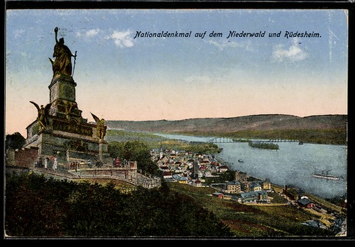Rüdesheim ansicht mit dem - mit,