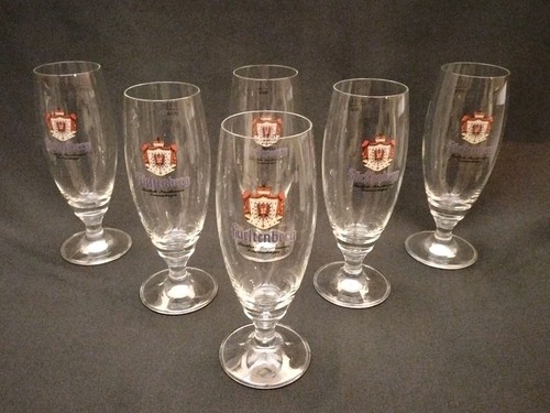 Vintage biergläser 6er set - biergläser,