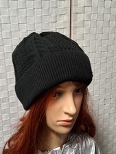 Mütze strickmütze schwarz - mütze,