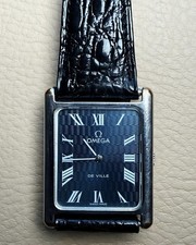 Omega De Ville Uhr • Marine