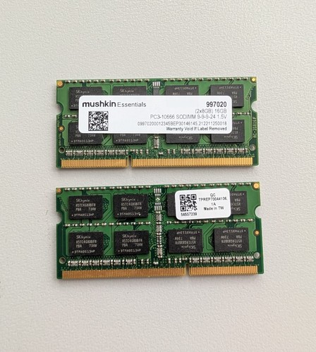 Mushkin 16gb ddr3 - (2x8gb),