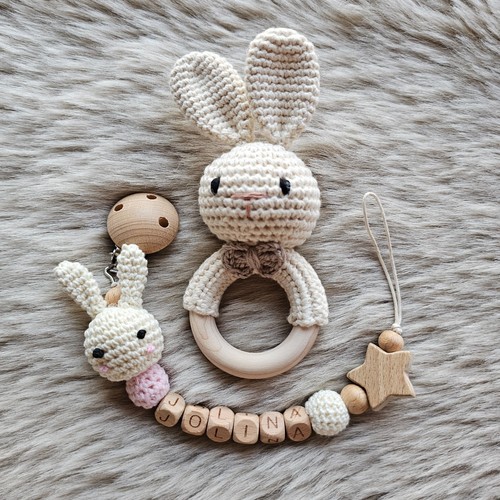 Personalisierte schnullerkette - personalisierte,