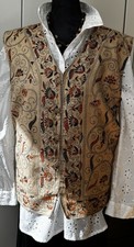 Boho vintage weste bestickt - vintage,