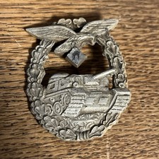 Orden Wk2 Panzerkampfabzeichen Luftwaffe entnazifiziert.    WK150