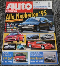 Auto Zeitung 26/1994 BMW M3 E 36, VW Golf GT, Chevrolet Corvette LT1, Escort 1,6