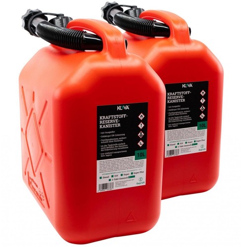 Benzinkanister rot 10l - rot,
