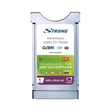 Orf CI+ Modul mit Karte Kartenlos Irdeto für Sat TV Receiver HD Empfang