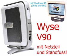 MINI COMPUTER WYSE V90 1 GHz MIT 2x RS-232 PCMCIA INKL. WINDOWS 98 LICENSE #TC2