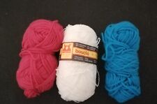 Auflösung der Wollkiste:Wolle zum Stricken und Häkeln,1xneu Bunt Gesamt 105Gramm