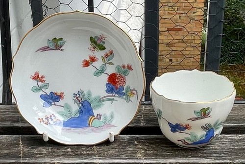 Meissen mokkatasse untertasse - meissen,