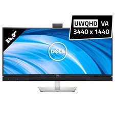 Dell UltraSharp C3422WE 3440x1440 UWQHD 34 Zoll Monitor IPS 5ms Schwarz/Silber