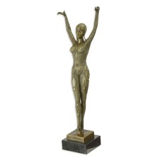 Bronzefigur Dourga-Tänzerin