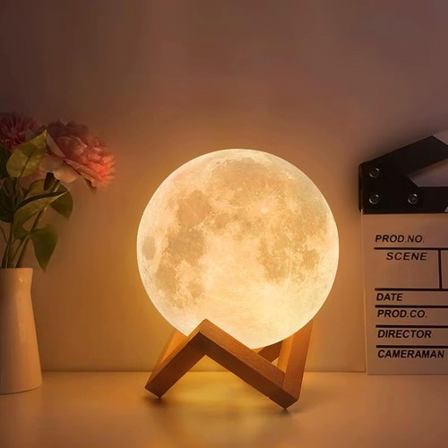Mond lampe druck - lampe, 3d