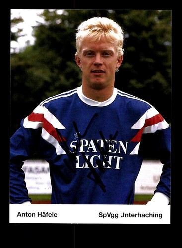 Anton häfele autogrammkarte - anton,