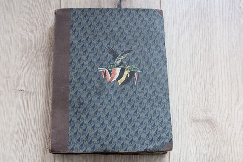 Antikes fotoalbum aus - antikes,