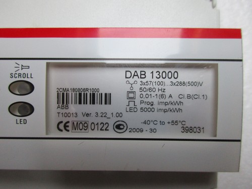 Abb meßwandlerzähler dab - meßwandlerzähler,