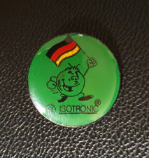Blechpin Pin Blechschild ISOTRONIC Deutschlandfahne