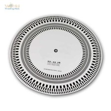 Dynavox Tonabnehmer-Einstelllehre / Stroboskop-Scheibe, Lehre für Plattenspieler