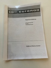 Werkstatthandbuch Reparaturanleitung für Gutbrod MAG Motor 1031 1032 1035 1045