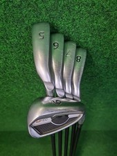 PING G400 Eisensatz, -0,5 Zoll, 5-9, Blue Dot, Herren, Graphit, Rechts, SR Flex