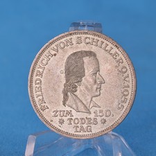 Deutschland 5 Mark 1955 F Schiller Silber vz