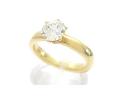 Größe 56 Ring 585 GOLD 14