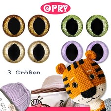 Opry 1 Paar Sicherheitsaugen für Katzen Stofftiere, Puppen, Häkeln, Amigurumi