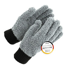 chemicalworkz Finger Handschuh 1xPaar Grey Allrounder Microfiber Mitt Autowäsche