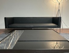 Living Divani Sofa Modell Ile,Leder schwarz, wie Neu!