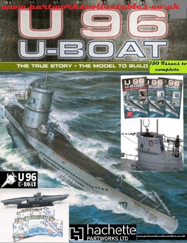 Hachette boat submarine - 96, u-boat