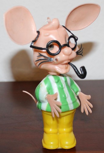 Plastik maus mit brille - mit,