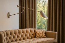 Wandlampe AM.PM Funambule 1-armig Gelenk Metall verstellbar grau modern Leuchte 